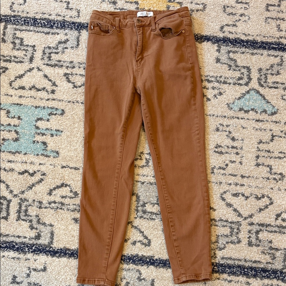 Judy Blue Women's Skinny slim fit brown jeans size 9/29